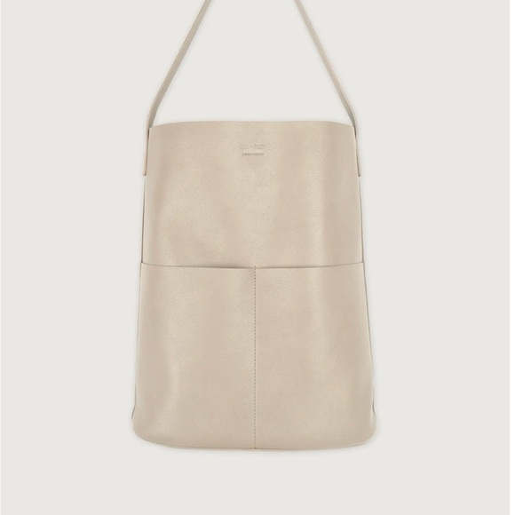 OAK + FORT Handbags - OAK + FORT Beige Tote Bag